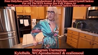 Mature Woman Indulges In Cfnm And Handjob Acts With Her Teenage Stepson