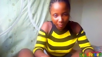 Homemade African Teen Gives A Blowjob And Receives An Oral Ejaculation