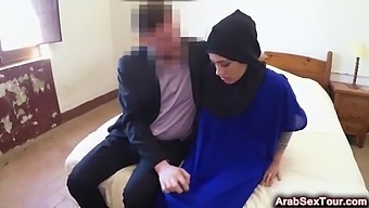 Arabian Hotel Room Encounter With A Horny Amateur Couple