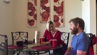 Aunt And Step-Nephew'S Forbidden Christmas Encounter With Mom'S Involvement