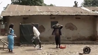 African Man With A Big Cock