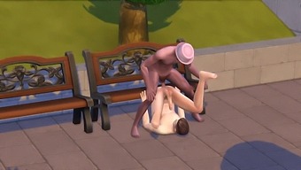 Gay Men Have Sex In The Outdoors In Sims 4
