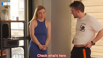 Assistive Teen Gets Rewarded With A Cum Shower From A Stranger