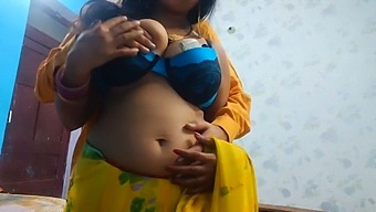 Indian Maid With Big Breasts Gets Intimate With Her Employer In Her Home