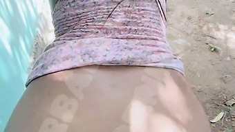 Big Tits Latina Gets Fucked And Creampied In Public