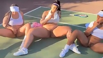 Tennis Player With Ggg Traits Shows Off Her Squirt Skills