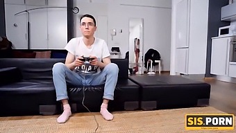 Step-Sister Punished For Annoying Her Brother