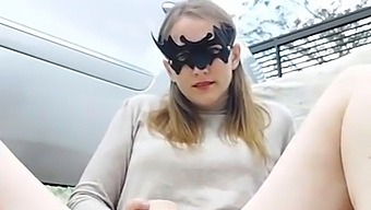 Playful Pleasure In The Open Air - A Solo Session With Sex Toys And Intense Orgasms