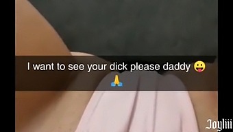 Teen Girl'S Naughty Snapchat Adventure With Her Friend'S Father
