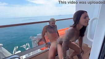 Pleasuring Herself On A Boat Ride With Neymar