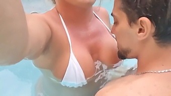 He Forcefully Hit Me Next To The Pool