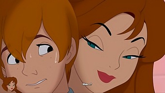 Brunette Milf Seduces Her Daughter'S Young Lover In Animated Video