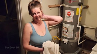 A Mature Woman Entices A Renter In Her Basement Dwelling, Delivering Intense And Lifelike Adult Content.