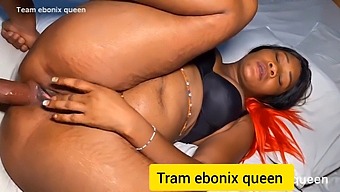 Ebony Milf Experiences Intense And Painful Anal Sex With Gaping Result