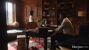 Valentina Gets Down And Dirty With Her Boss In A Naughty Office Role-Play