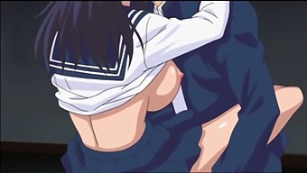 A Curvy Teenage School Girl With Large Breasts Gets Her Japanese-Style Vagina Vigorously Penetrated In The Medical Room Of Her School