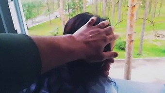 Facial Closeup While Getting Fucked By The Window