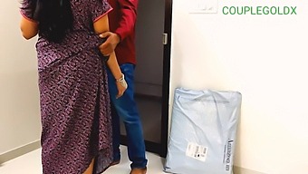 A Delivery Man Knocks And Engages In Sexual Activity