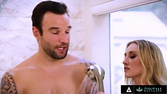 Intentional Rubbing Leads To Accidental Incest-Like Sex Between Two Future Step-Siblings During A Nuru Massage