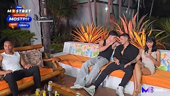 Max Betancur And Tatiana Alvarez In A Hot Threesome Scene