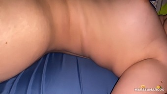 60fps Pov Video Of Stepsister Showing Her Ass At A Campsite