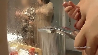 Stepmother Comes Across Him In The Bathroom And Likes To Watch Him Masturbate. My Family Is A Pervert Family.