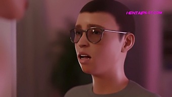 3d Animated Stepmother Seduces Her Stepson In Dog Style.